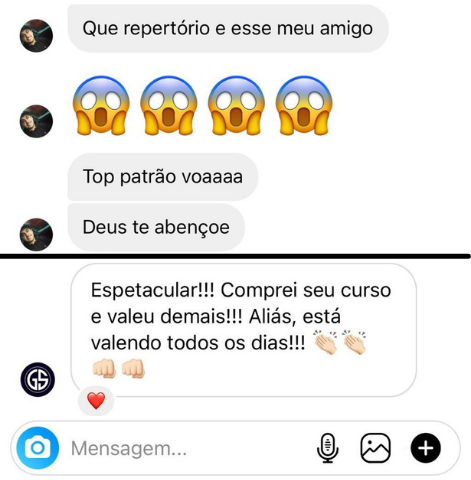 depoimento curso de violão